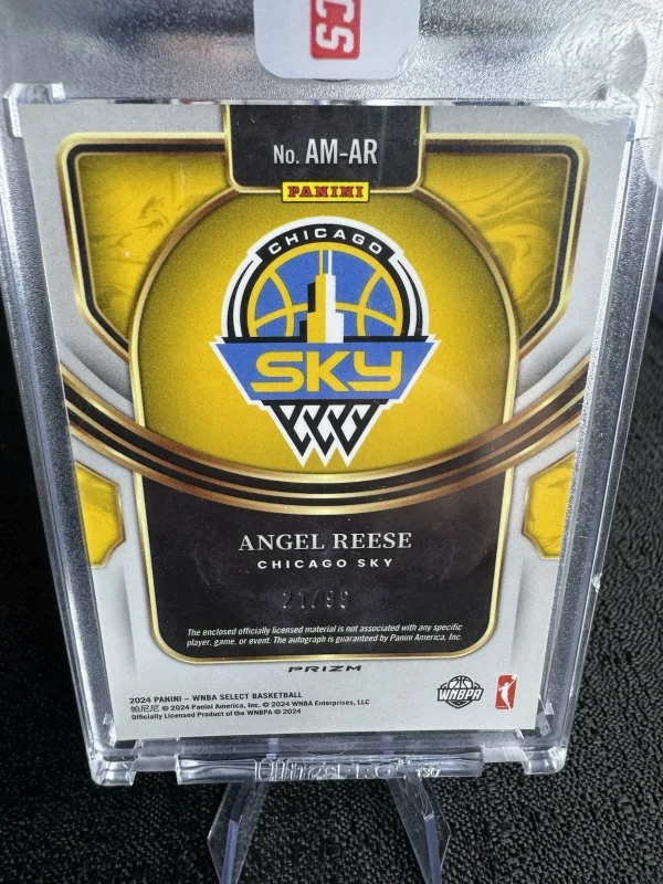 2024 WNBA Select Angel Reese Rookie Patch Auto (RPA) /99 - Image 2