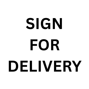 Sign For Delivery
